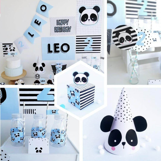 Panda Party Theme | New Party Printables - Digitally Printables