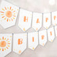 Editable Boho Sunshine Birthday Bundle ★ Instant Download | Editable Text