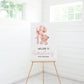 Little Bear Welcome Sign | Pink ★ Instant Download | Editable Text