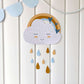 Boho Rainbow Decorative Cloud Figure | Boy ★ Instant Download - Digitally Printables