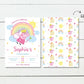 Fairy Peppa Pig Digital Invitation ★ Instant Download | Editable Text - Digitally Printables