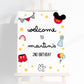 Mickey Mouse Welcome Sign ★ Instant Download | Editable Text - Digitally Printables