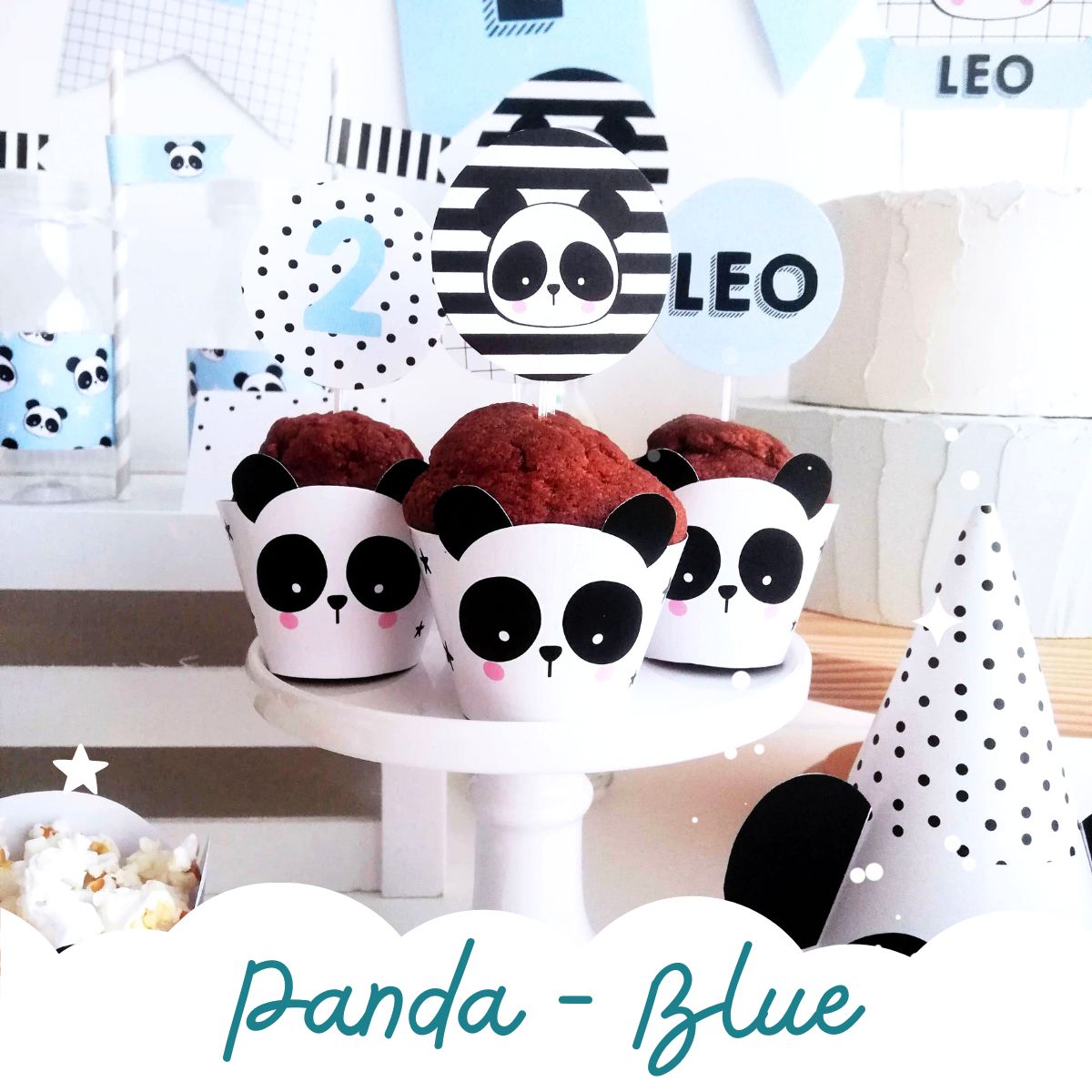 Panda | Blue