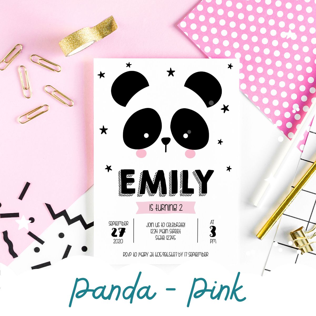 Panda | Pink