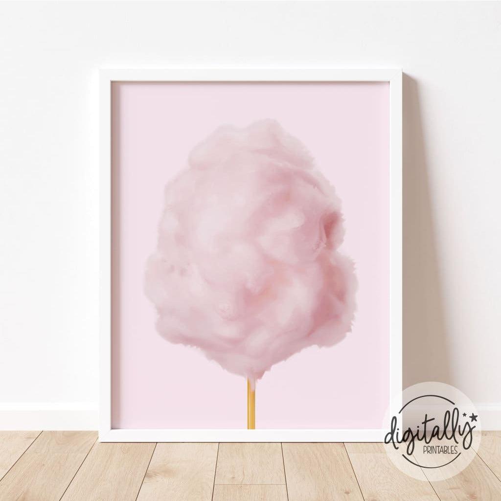 Cotton Candy Instant Download Wall Decor