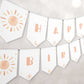 Editable Boho Sunshine Birthday Bundle ★ Instant Download | Editable Text - Digitally Printables