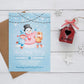 Editable Christmas Party Invitation, Snowman Party Invitation, Cute Christmas Invitation, Christmas Party Invite ref014 - Digitally Printables