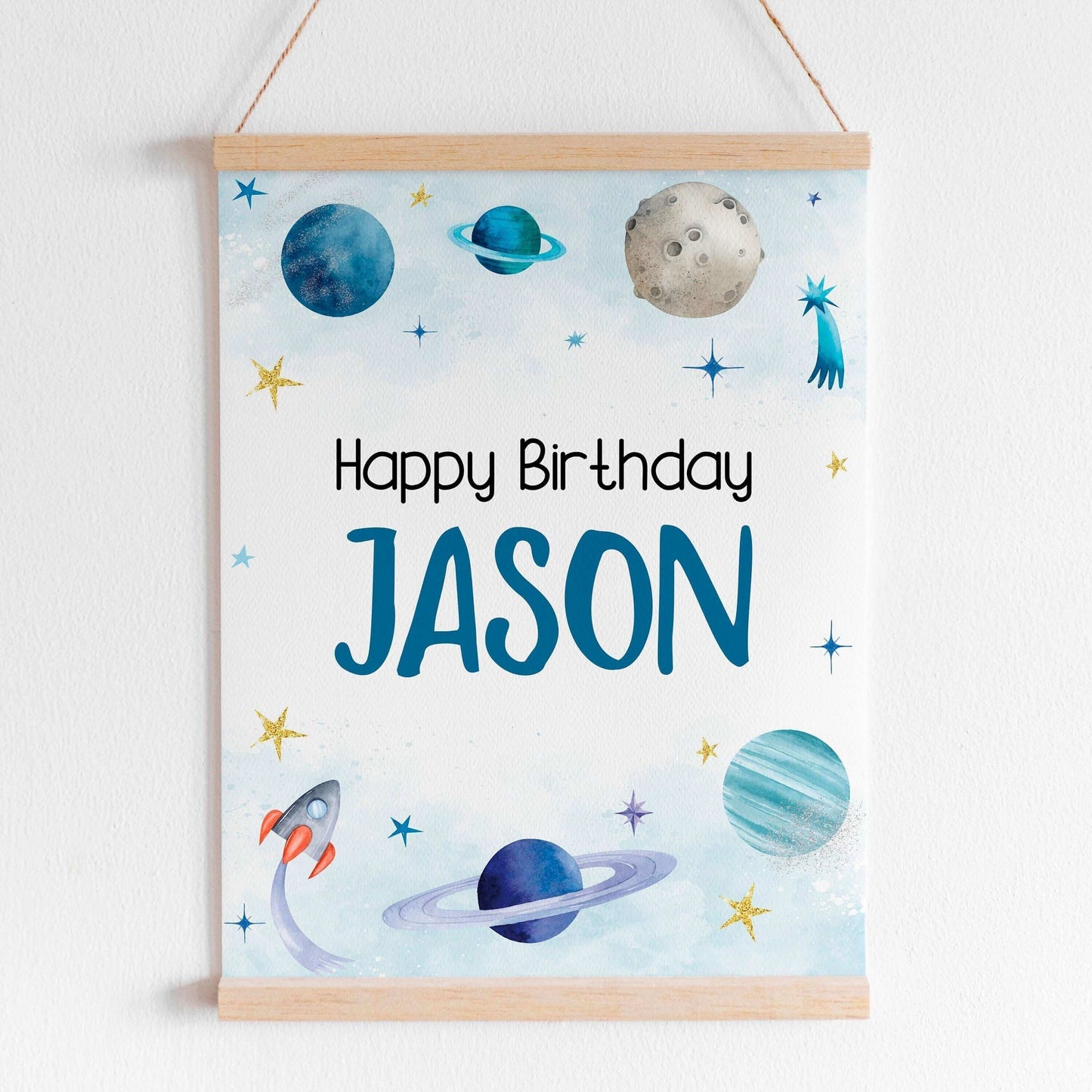 Editable OUTER SPACE Table Sign, Printable Space Astronaut Birthday Decoration ref007 - Digitally Printables