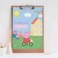 Editable Peppa Pig Table Sign ★ Instant Download | Editable Text - Digitally Printables