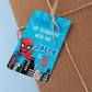 Editable Spider Man Favor Labels Spider Man Birthday Party Favors Spider Man Thank You Tags Printables REF019 - Digitally Printables