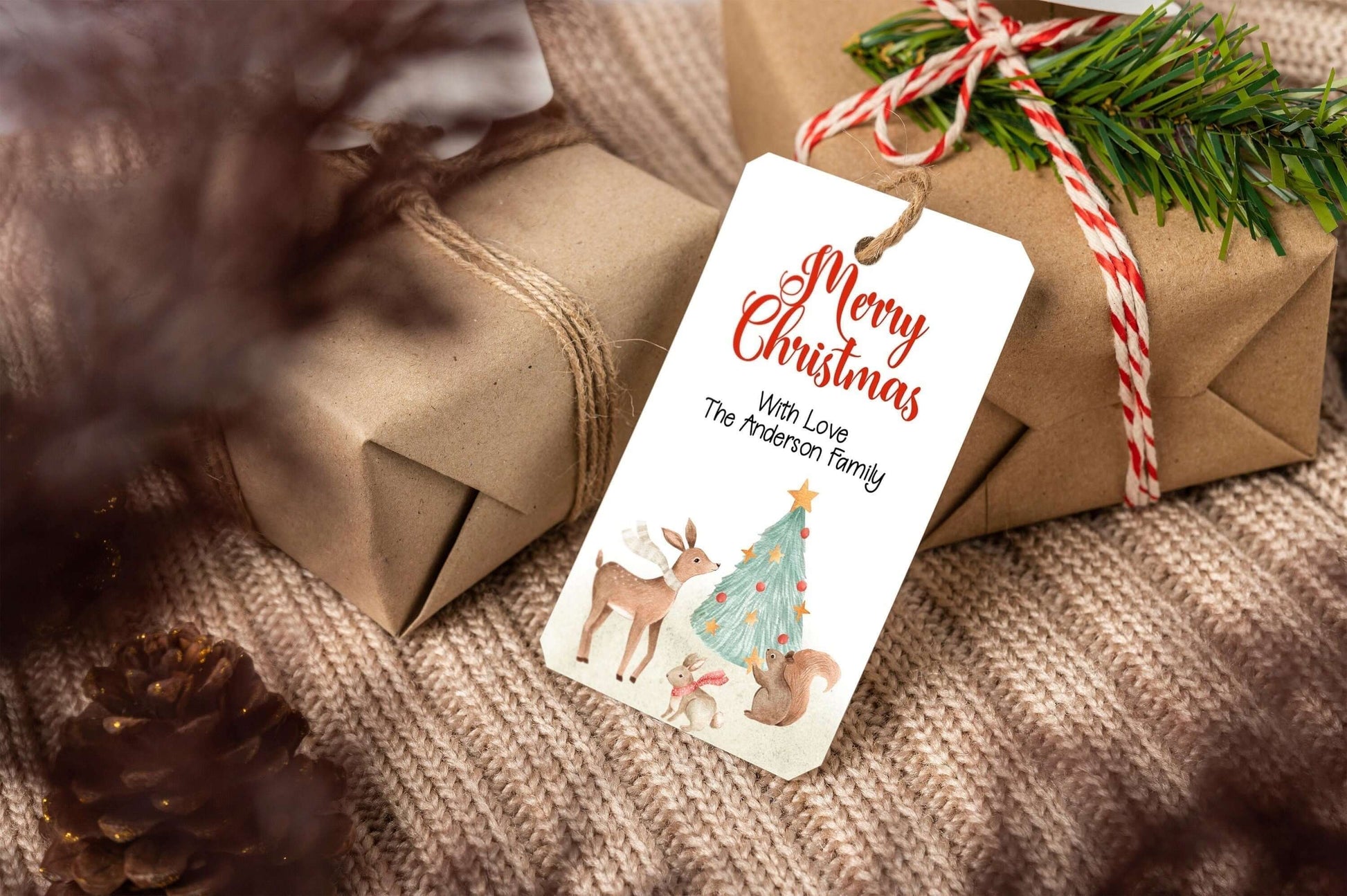 Christmas and Holiday Gift Tags Printable Editable Labels Ornament   Editable gift tags, Editable christmas gift tags, Gift tags printable