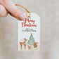 Editable Winter Wonderland Favor Tags, Christmas Gift Tags, Merry Christmas Tags, Holiday Labels REF013 - Digitally Printables