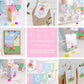 Fairy Peppa Pig Folded Thank You Card ★ Instant Download | Editable Text - Digitally Printables