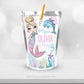 Glitter Mermaid Capri Sun Labels | Blonde Hair ★ Instant Download | Editable Text - Digitally Printables