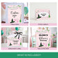 Magical Witch Birthday Bundle| Pink Set | Instant Download