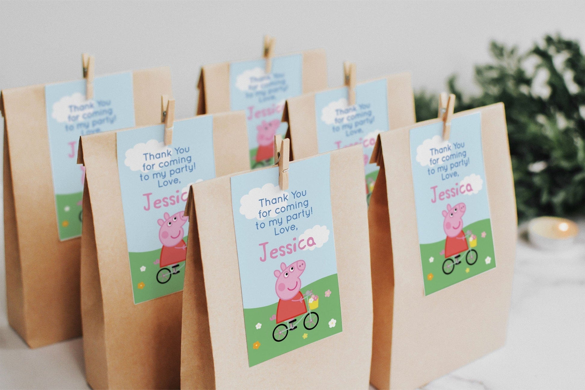 Editable Peppa Pig Birthday BUNDLE | Printable Peppa Pig Birthday Decorations  This bundle of printables is designed to bring the fun and ease of a professional party to your home, with quick and easy editing and printing.