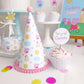 peppa pig birthday party hat and cupcake 