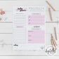 Pink & Marble Infinite Planner Kit Instant Download Party