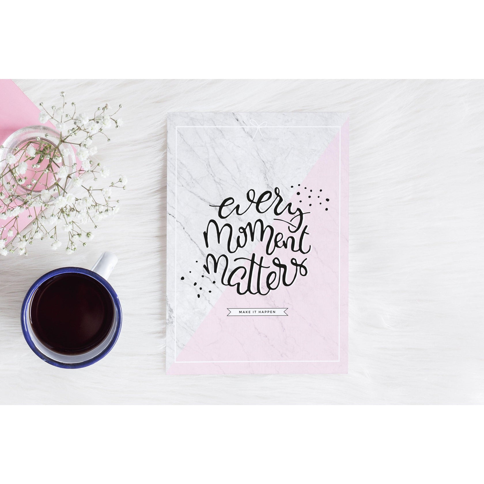 Pink & Marble Infinite Planner Kit ★ Instant Download