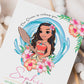Polynesian Princess Birthday Invitation ★ Instant Download | Editable Text - Digitally Printables