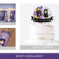 Editable Wednesday Addams Birthday Bundle | Printable Wednesday and Enid Birthday Decoration Kit